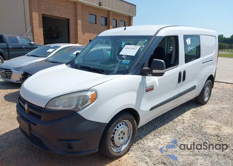 2017 Ram Promaster City Tradesman from USA, damaged, VIN ZFBERFAB0H6G41405